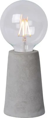 Lucide 34517/04/41 Elegantné stolné svietidlo CONCRETE Table Lamp E27 LED4W tmavošedé