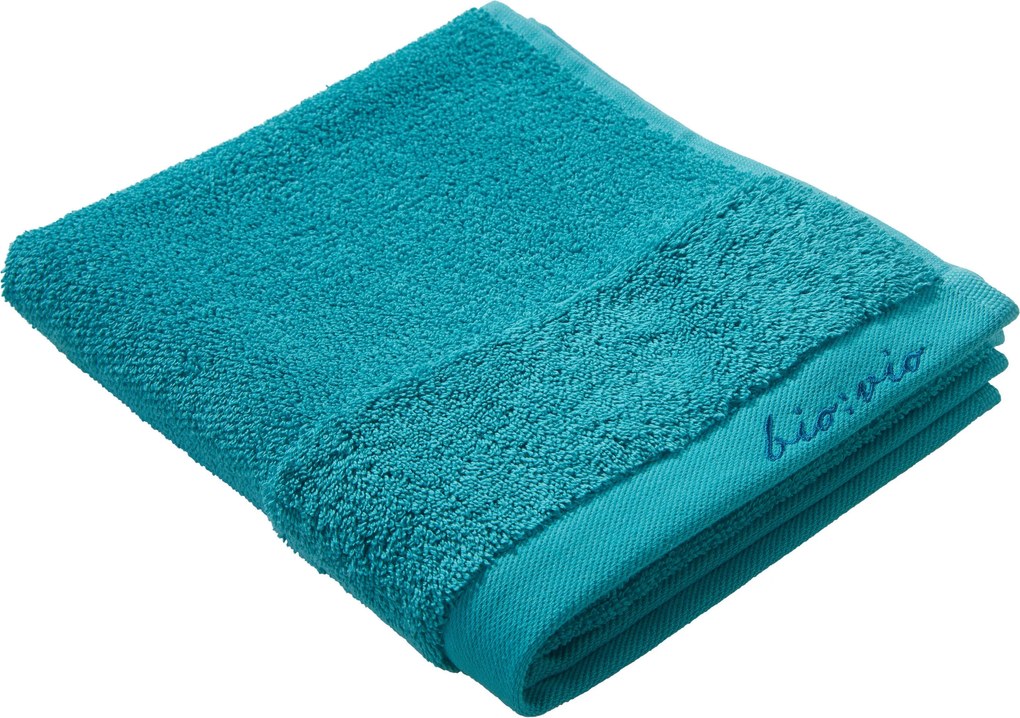 XXXLutz UTERÁK NA RUKY, 50/100 cm, tyrkysová Bio:Vio - Kúpeľňový textil - 004417004109