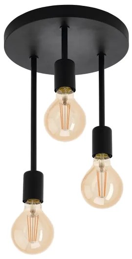 Eglo 43126 - Luster na tyči WILMCOTE 3xE27/60W/230V