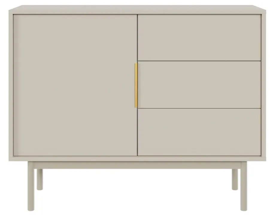 Komoda Viva 104 cm kašmírová