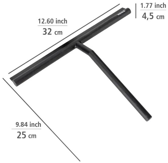 WENKO 25358100 - Stierka MOLA 32x30 cm čierna