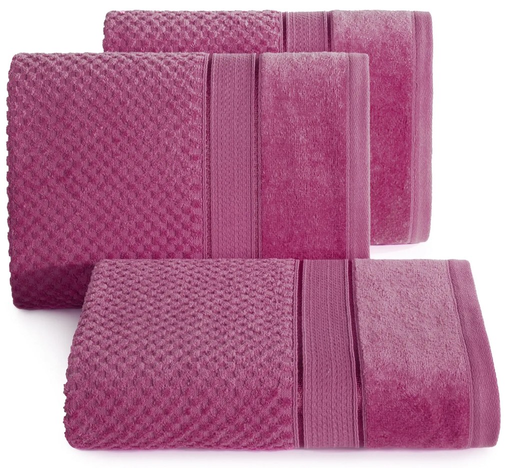 FROTÉ UTERÁK JESSI SADA 6KS 50X90 CM AMARANT
