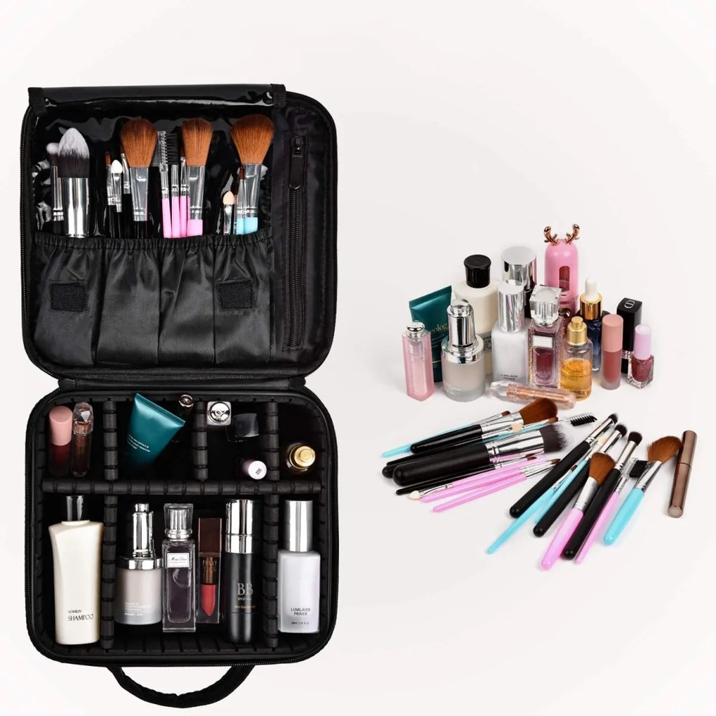 Organizér na kozmetiku Polvere čierny