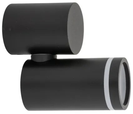 Nástenné bodové svietidlo JET SET 1xGU10/10W/230V čierna