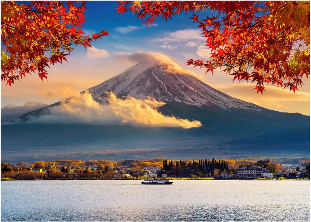 Obraz - Japonsko, Hora Fudži (70x50 cm)