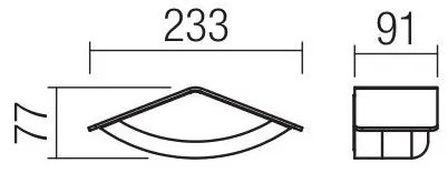 Redo 90001 - LED Vonkajšie nástenné svietidlo CHALET 1xLED/8W/230V IP54