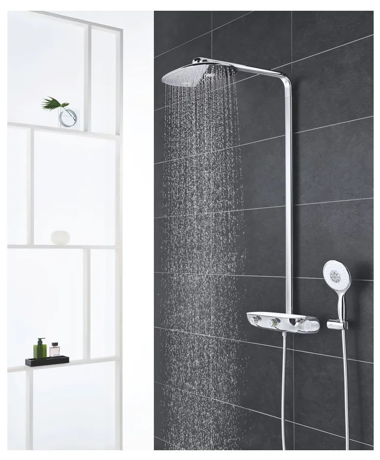 GROHE Rainshower System SmartControl Mono 360 - Sprchový systém s termostatom na stenu, chróm 26361000