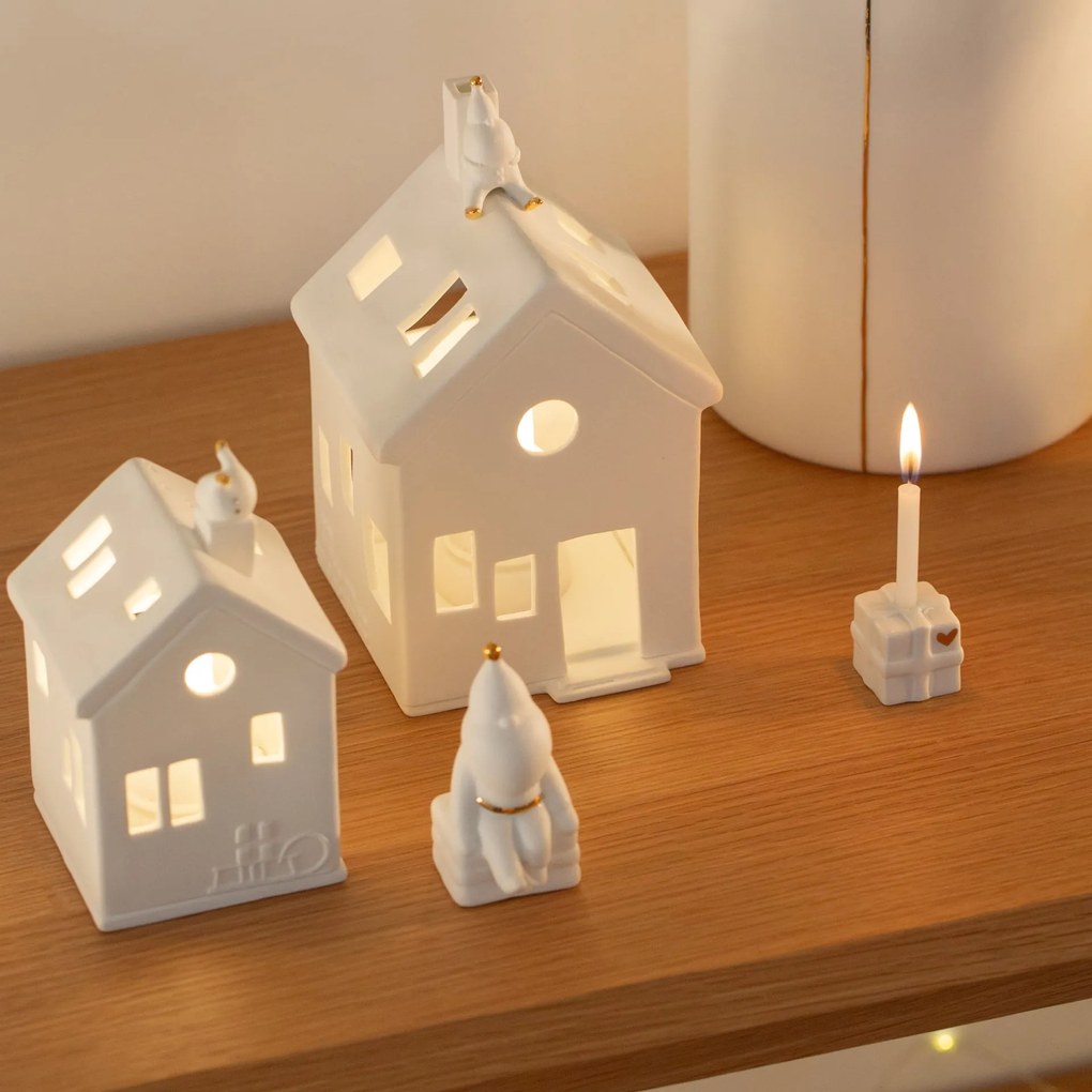räder Porcelánový svietnik Gift