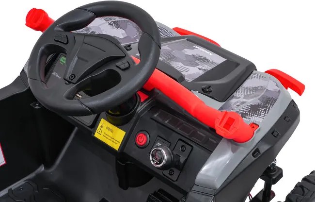 Elektrické autíčko Kawasaki TERYX KRX1000 červené