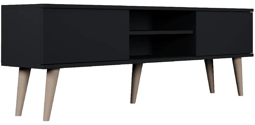TV Stolík 160 Toronto Čierna