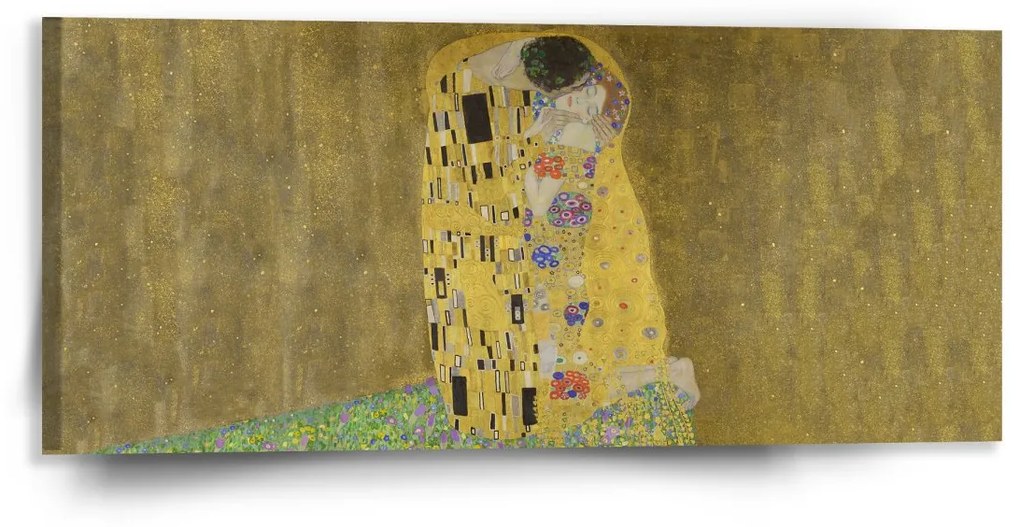 Sablio Obraz Bozk - Gustav Klimt - 110x50 cm