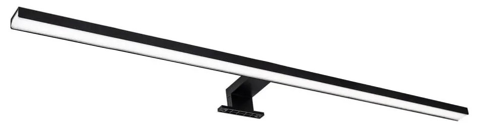 Polux LED Kúpeľňové osvetlenie zrkadla SAMOS LED/15W/230V 4000K 90 cm IP44 čierna 328601