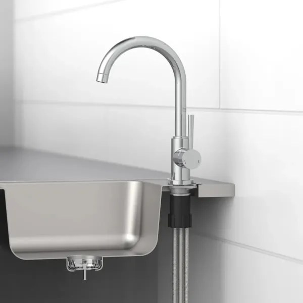 Schütte 79119 - Drezová batéria CORNWALL lesklý chróm