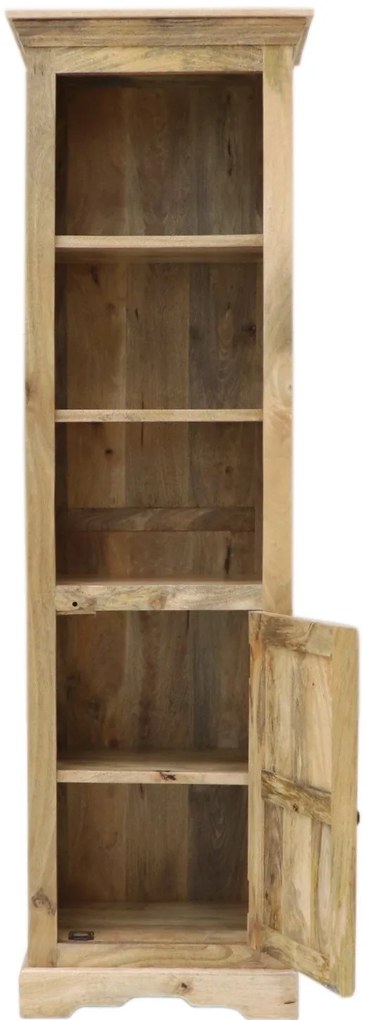 furniture-nabytek.cz - Knižnica 60 cm z masívu mango 60x200x45