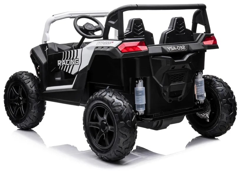 LEAN CARS ELEKTRICKÉ AUTÍČKO ATV STRONG Racing 4x4 Buggy Biela 2X180 W - 24V - 24V14Ah - 2023