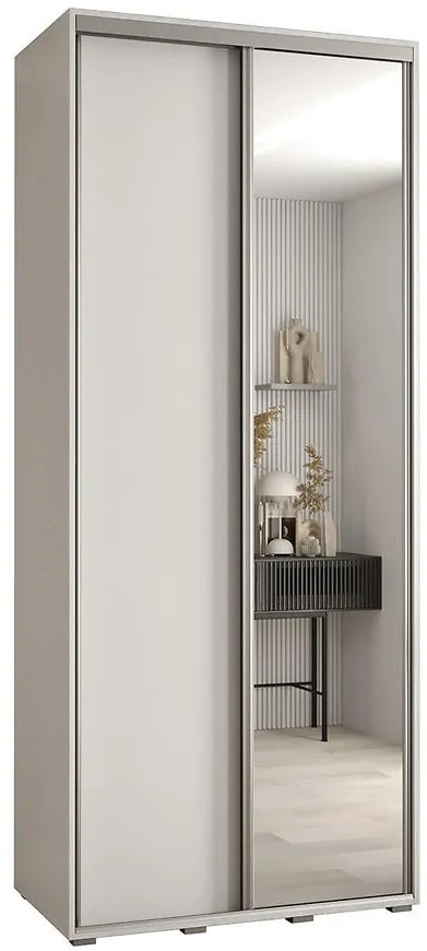 Skriňa 45 Canaris 3 130 biela/silver