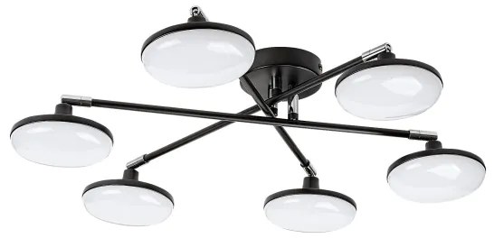 Rabalux 71063 - LED Prisadený luster MADI LED/24W/230V 3000K čierna