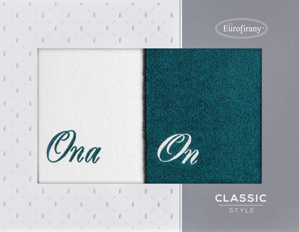 FROTÉ UTERÁK ONA ON SADA 2 KS 70X140 CM VIACFAREBNÁ