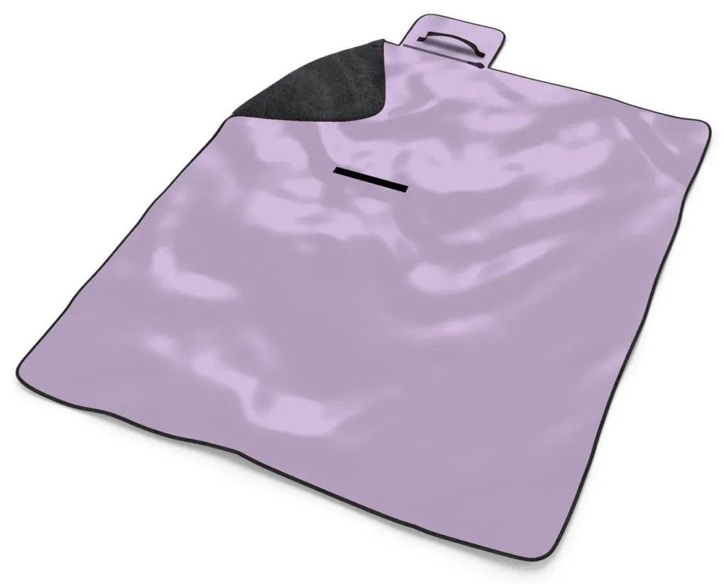 Sablio Plážová deka Svetlá fialová: 200x140 cm