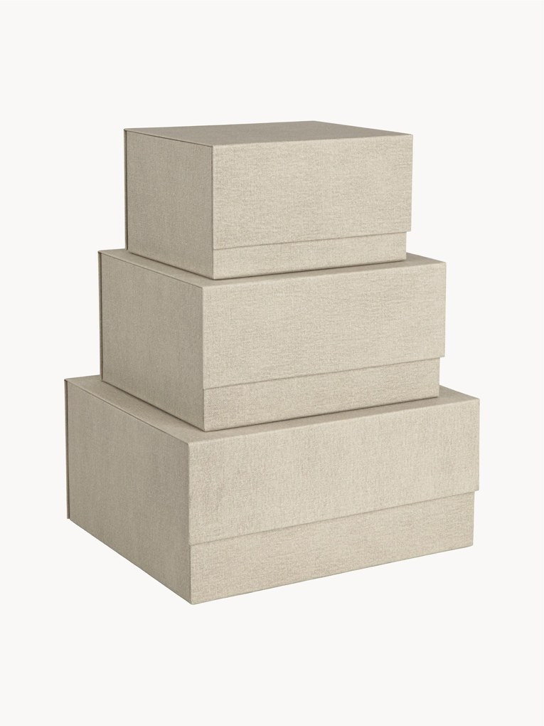 Úložné škatule Ilse, 3 ks