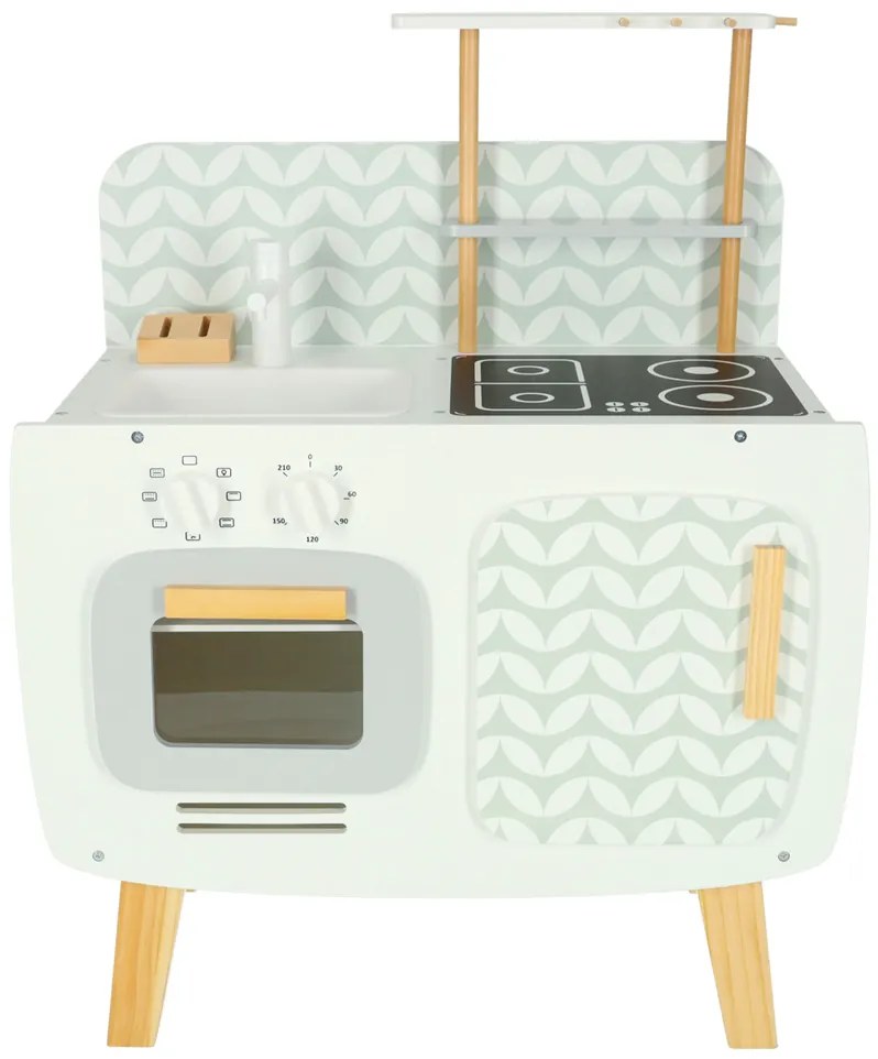 KIK Drevená retro kuchynka MDF LULILO