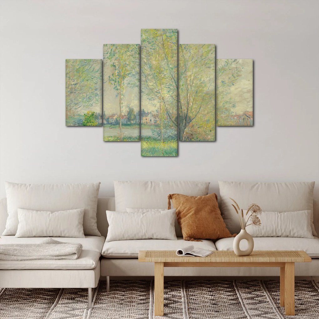 Obraz - Claude Monet, The Willows, reprodukcia (150x105 cm)