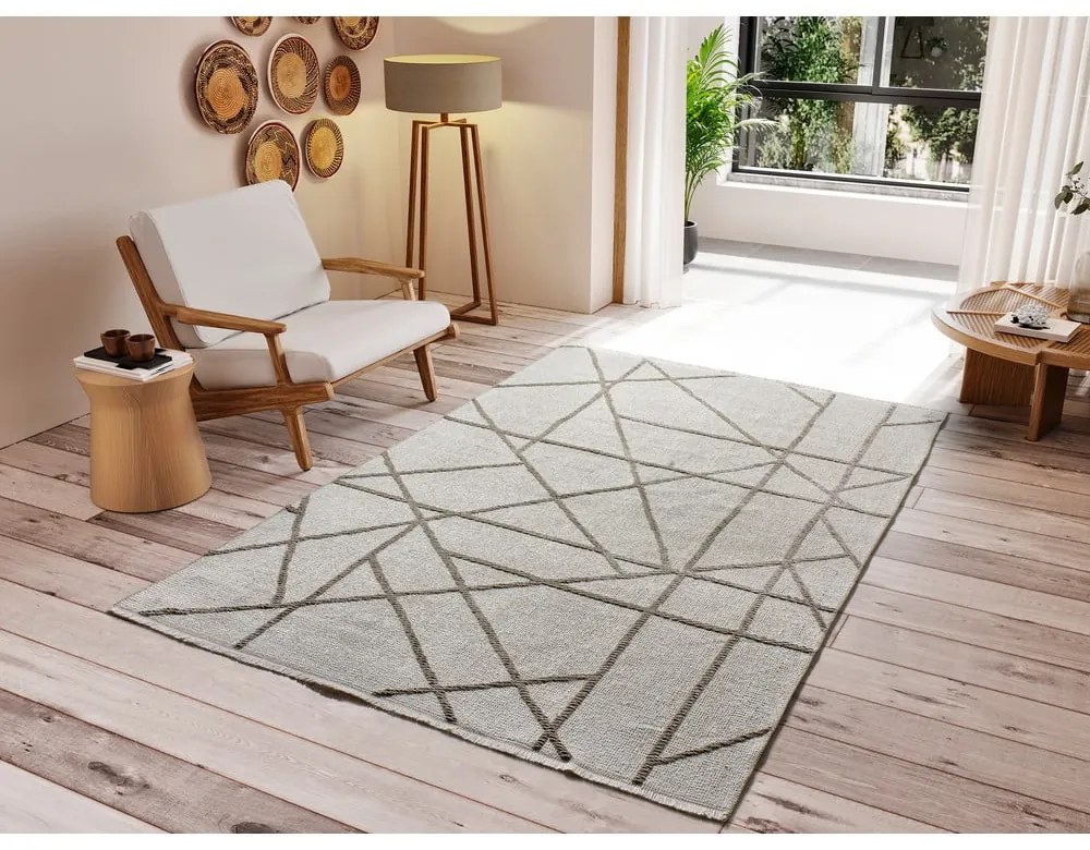 Béžový koberec 160x230 cm Lux – Universal