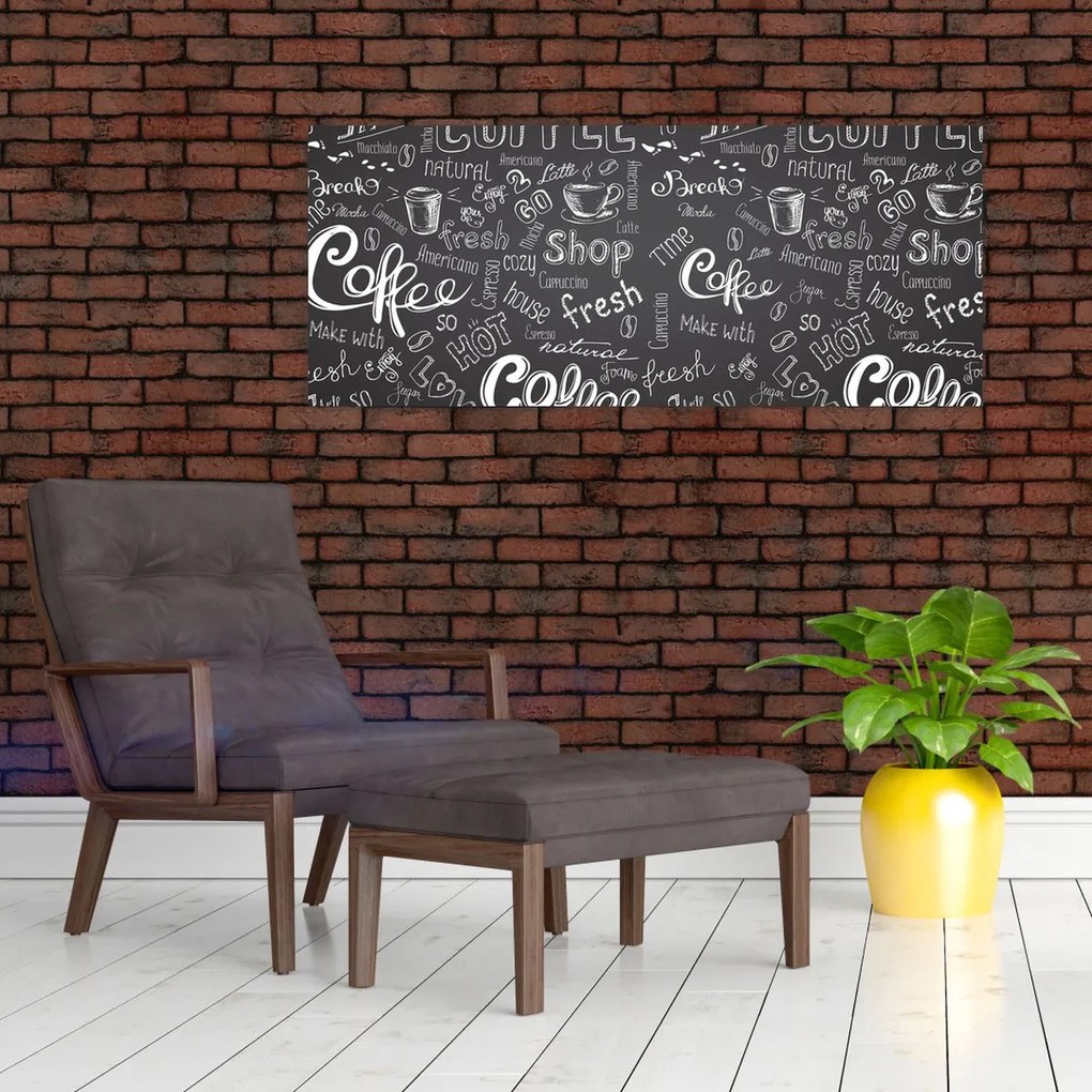 Obraz - Coffee (120x50 cm)