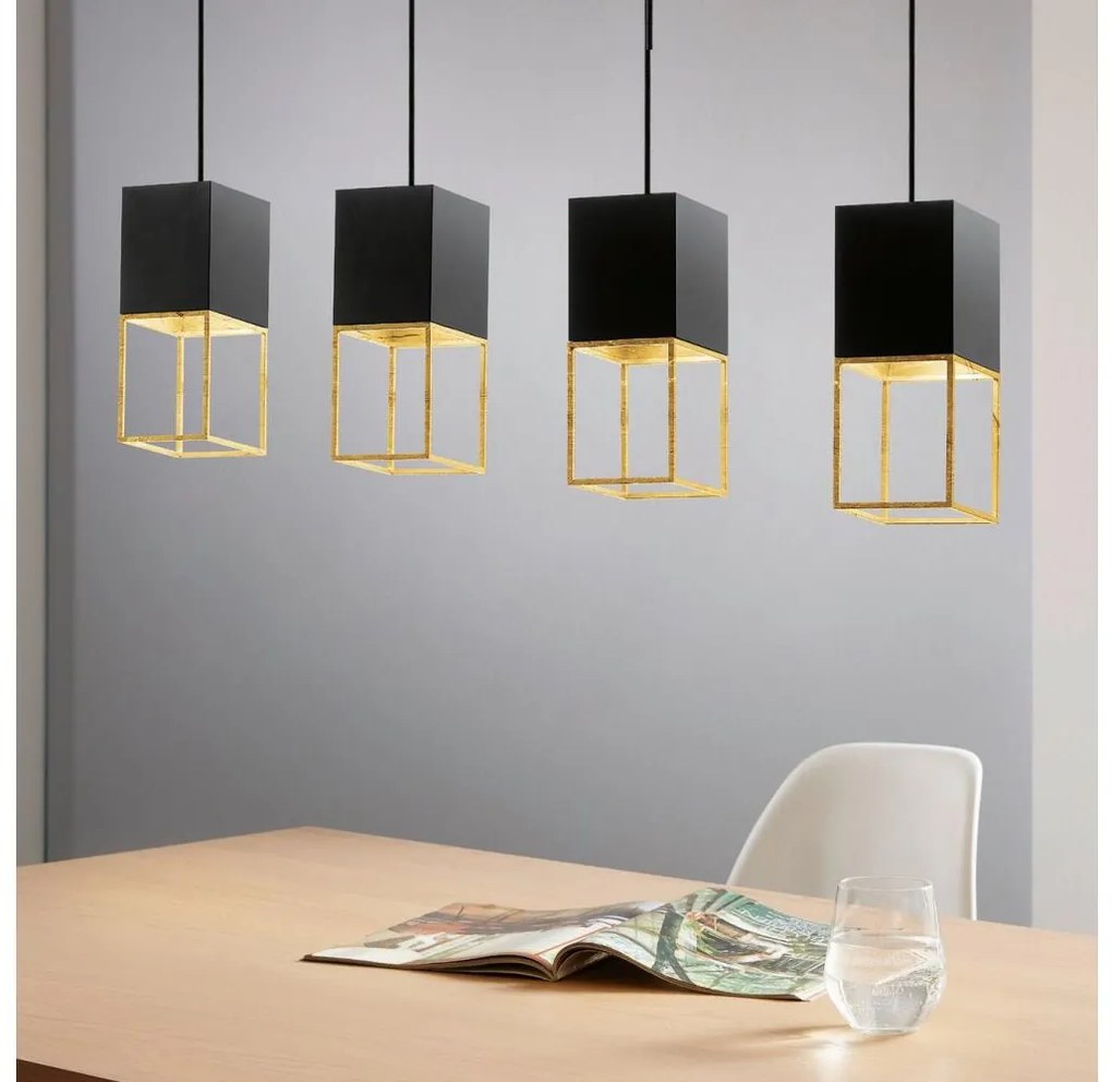 Eglo 97734 - LED Luster na lanku MONTEBALDO 4xGU10/5W/230V