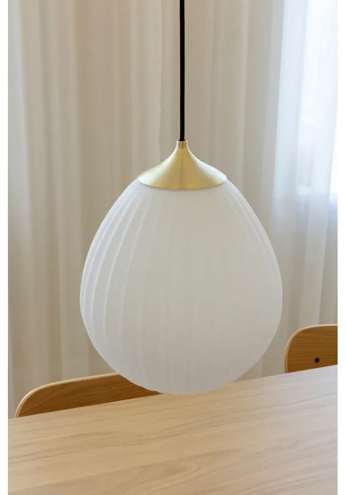 Tienidlo v bielo-zlatej farbe ø 27 cm Around the World Medium – UMAGE