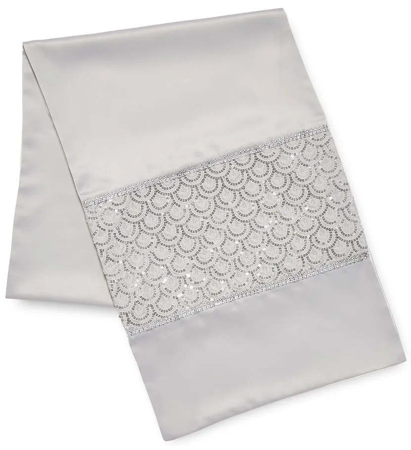 Behúň na stôl z mikrosaténu 32x220 cm Deco Sequin – Catherine Lansfield