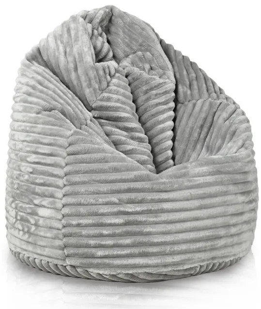 Sedací vak SAKO svetlosivý stripe