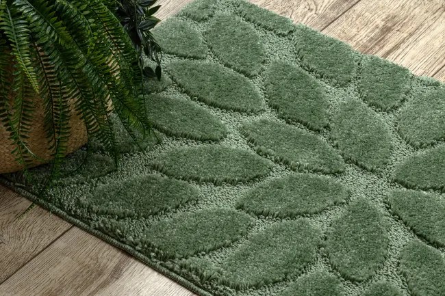 Sada kúpeľňových koberčekov SUPREME STONES kamienky, zelená