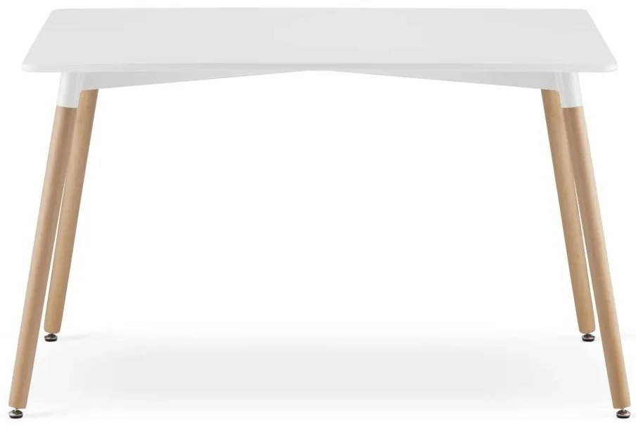 Stôl ADRIA 120 cm x 80 cm - biely
