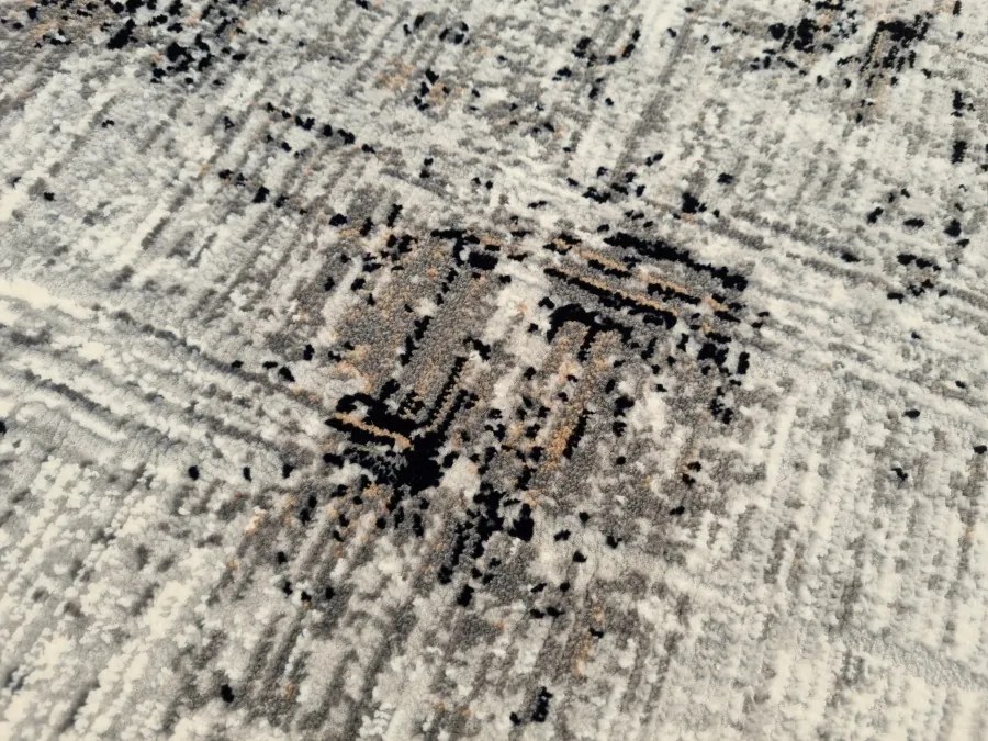 DC Koberec Exclusive 441 sivá čierna Rozmer: 160×220 cm