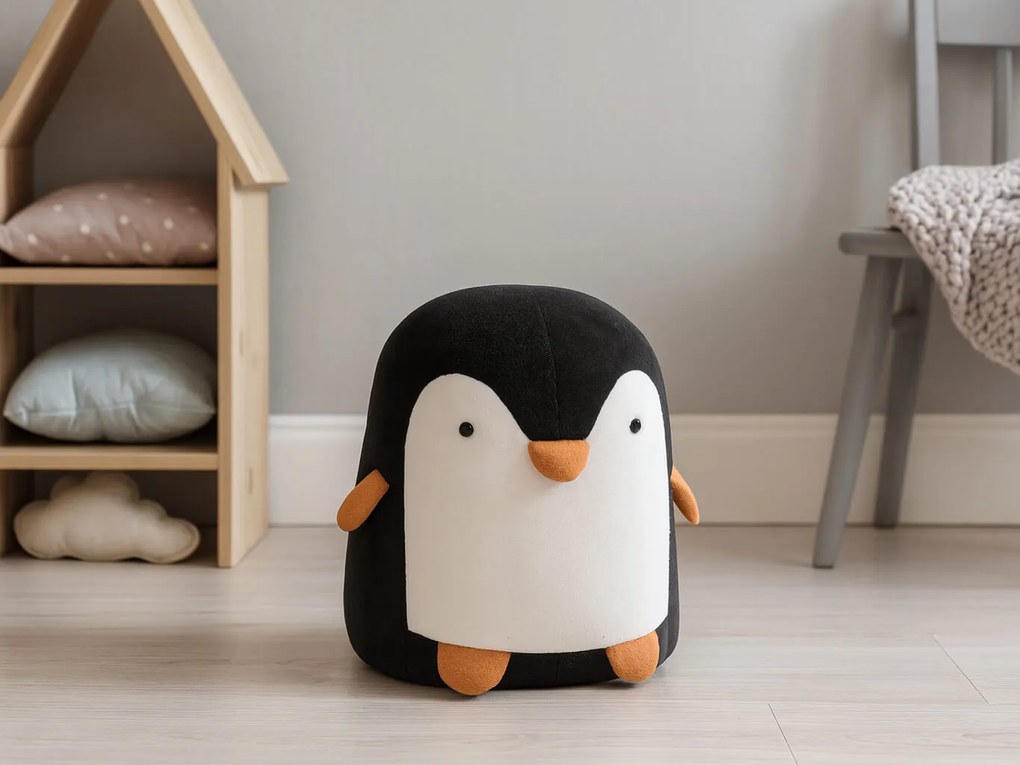 CH Detská taburetka Pingu - čierna