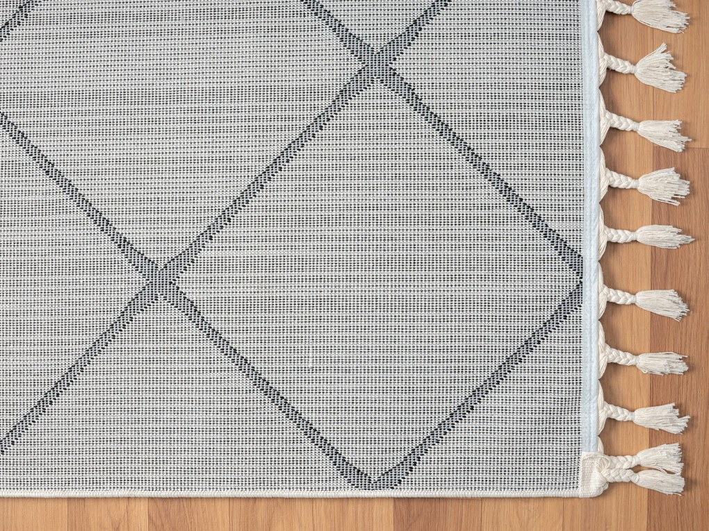 Kusový koberec Moroccan Vision weiß, 100x200, čiernobiela, obývacia izba, My Flair