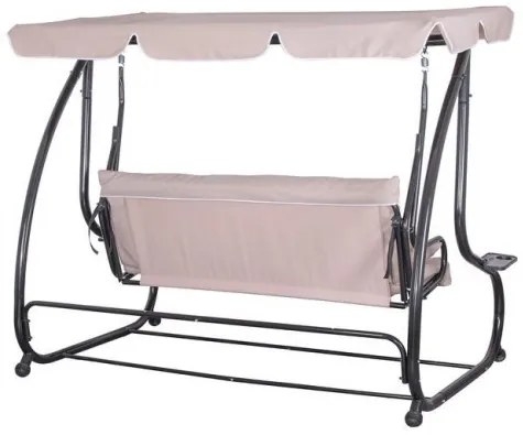 Záhradná hojdačka Venezia SPRINGOS GS0006 - béžová