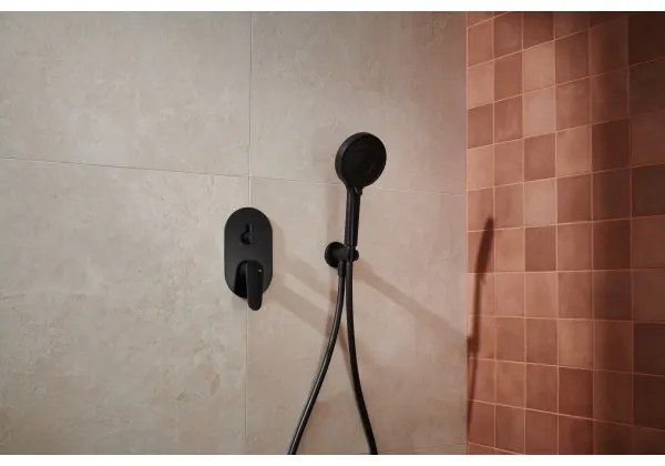 KFA Armatura 5559-501-81- Sprchová sada s podomietkovou batériou OTAVA matná čierna