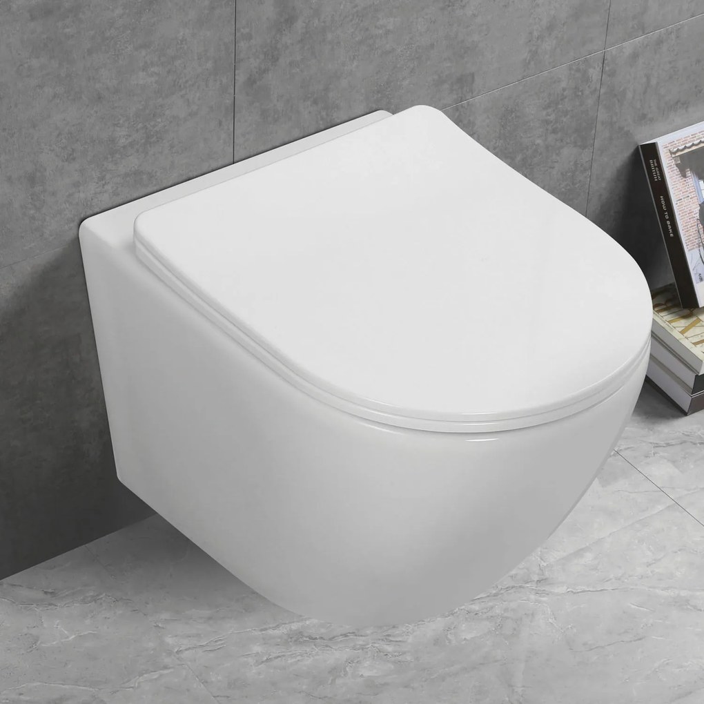 Novoterm Závesné WC NV-Kasos WH so SoftClose sedadlom