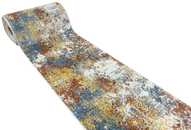 Behúň BOSA 8621A krémový / medený / modrý