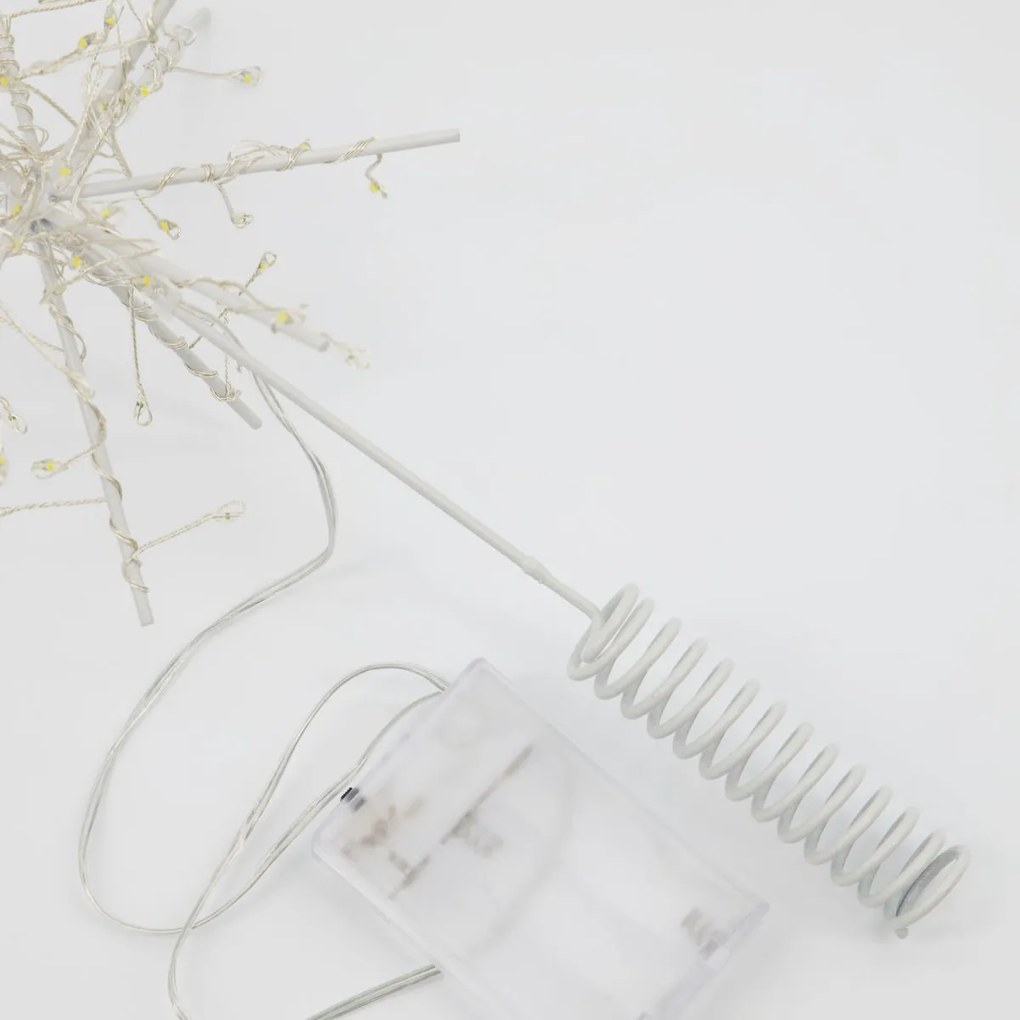 House Doctor Svietiace LED špice na stromček Glow White