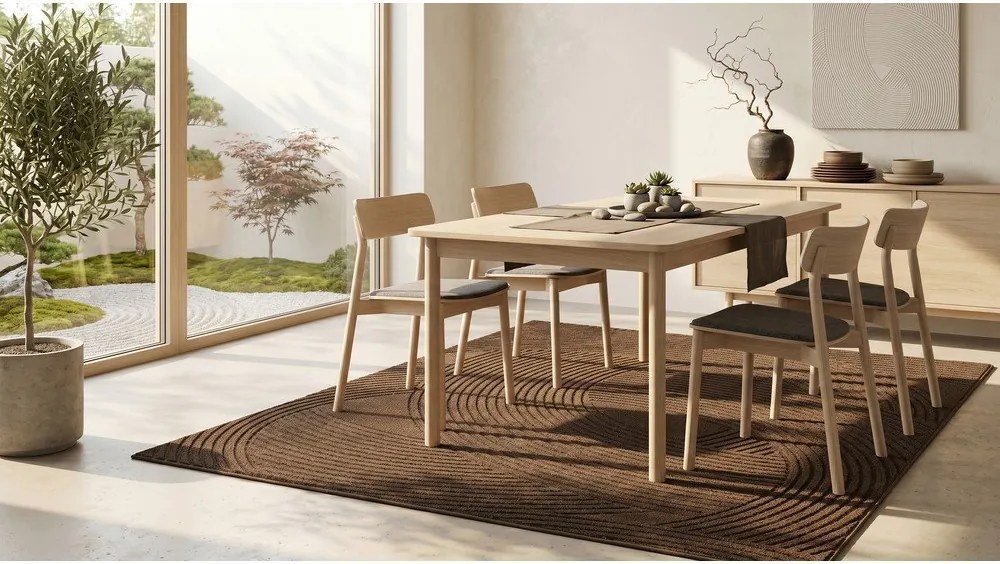 Hnedý koberec 200x290 cm Zephyr – ESTE