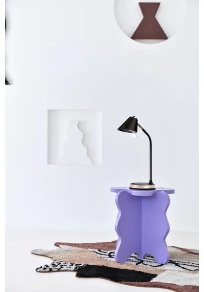 Immax 08971L - LED Stmievateľná stolná lampa FINCH LED/9W/12/230V hnedá/zlatá