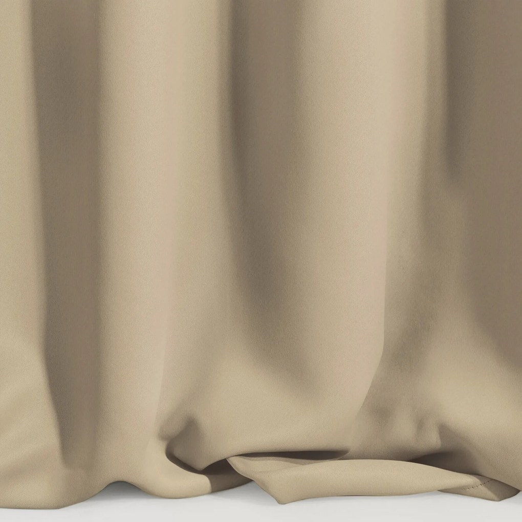 ZÁVES NA KÚŽKOCH NERISA 140X250 CM BÉŽOVÁ