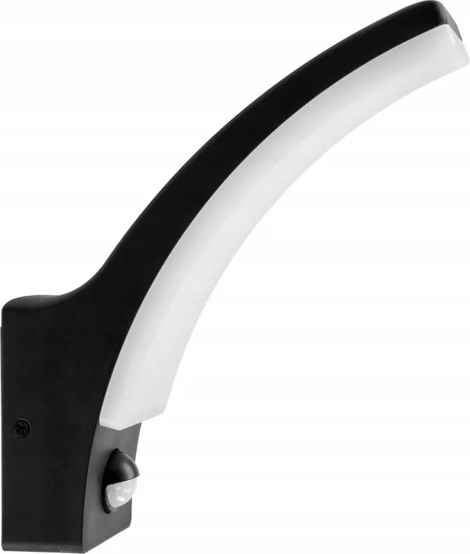 BERGE LED nástenné svietidlo 12W - 800lm - vonkajšie s pohybovým čidlom