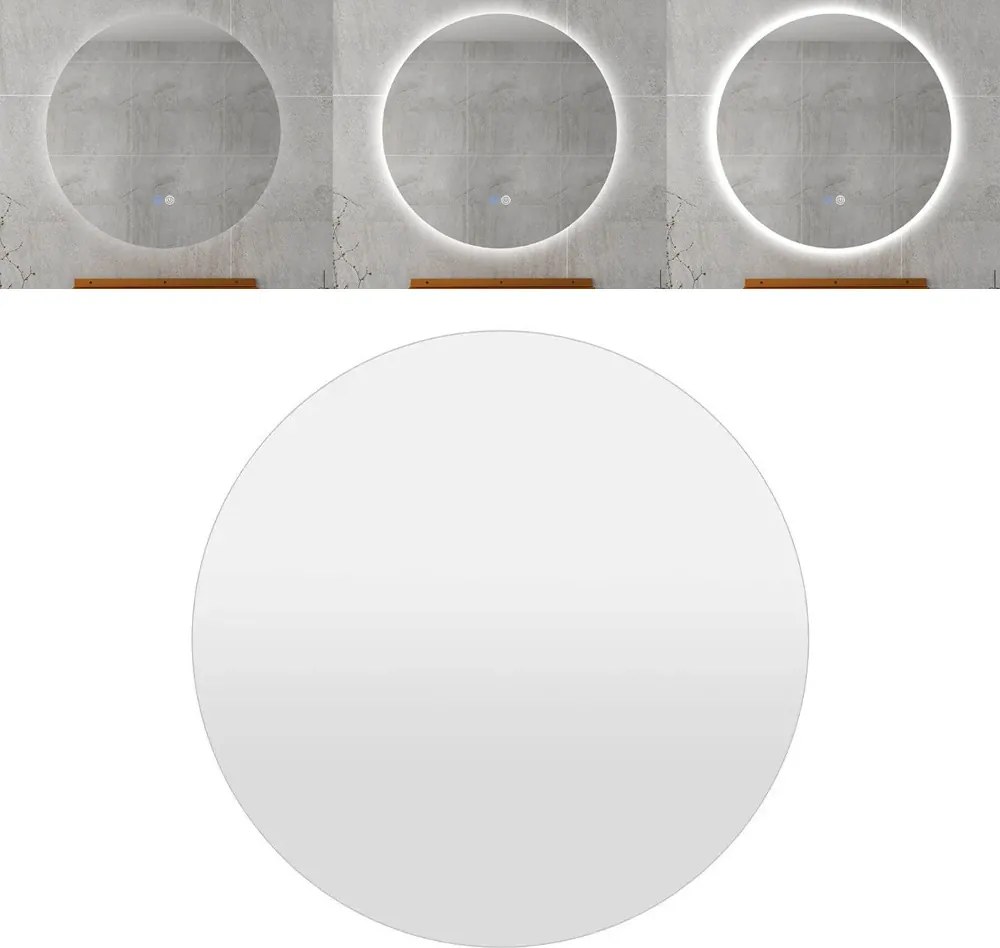 60 cm LED Zrkadlo do Kúpeľne