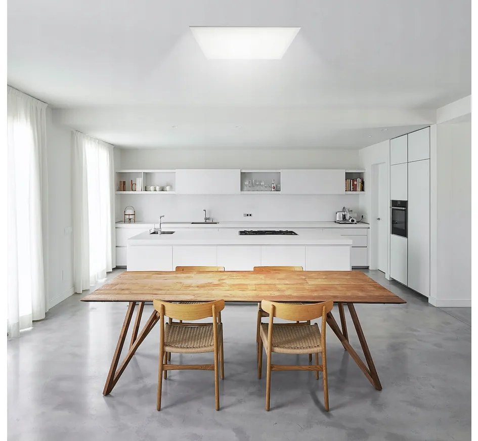 BERGE LED panel 60x60 - 60W - 4400lm - 4000k - neutrálna farba - zapustená biela