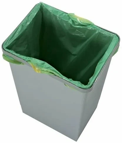 Elletipi Plastový kôš s rukoväťami 8 l, sivá , 8 l