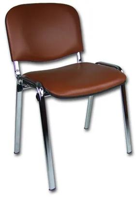 Konferenčná stolička ISO eko-koža CHROM Béžová D9 EKO